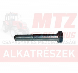 MTZ Csavar kabintartó gumibak M12x120 RM 8.8 hg.