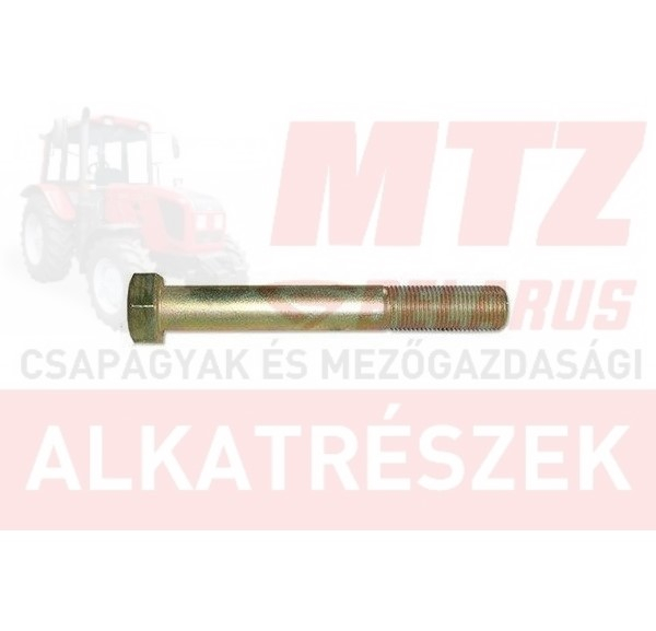 MTZ Csavar kabintartó gumibak új M16x130 RM 8.8 hg.