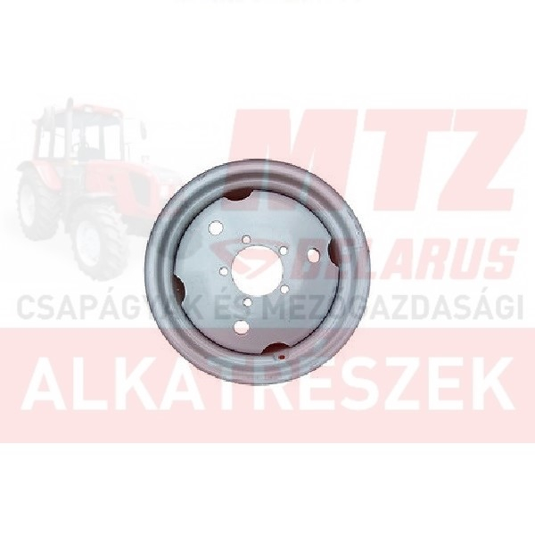 MTZ Elsőkeréktárcsa teli széles 12x20 (304x508mm) 5 csavaros /W12x20-3101020/ ORIGINAL