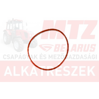 MTZ Hüvelygumigyűrű 50-es 122x5 Piros szilikon MVQ