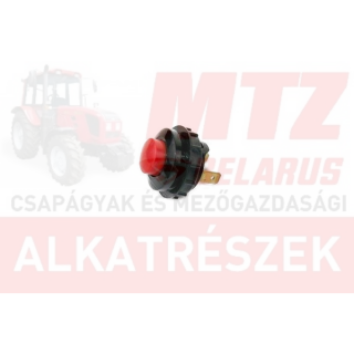 MTZ Nyomógomb vörös