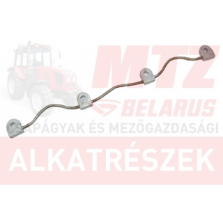 MTZ Résolajcső hajlított /furat d=10mm/ /drenázs/