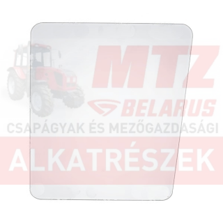 MTZ Panorámás üveg ajtóba felső BELARUS 763x608mm /80-6700011-03/