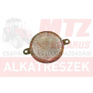 MTZ Kör alakú fehér prizma fém /WHITE/ 80 mm