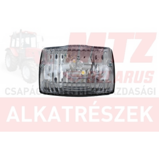 Téglalap szélességjelző lámpa fehér 60x90x40 mm LED