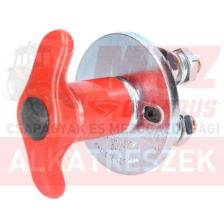 MTZ Áramtalanító kapcsoló tekerős (MF) 100A 24V max.1000A