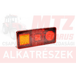 MTZ Hátsólámpa belarus típusú (műanyag tok) LED 90x220x60