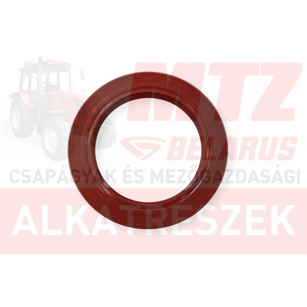 Szimering 60X85X10 Piros Szilikon MVQ kétélű