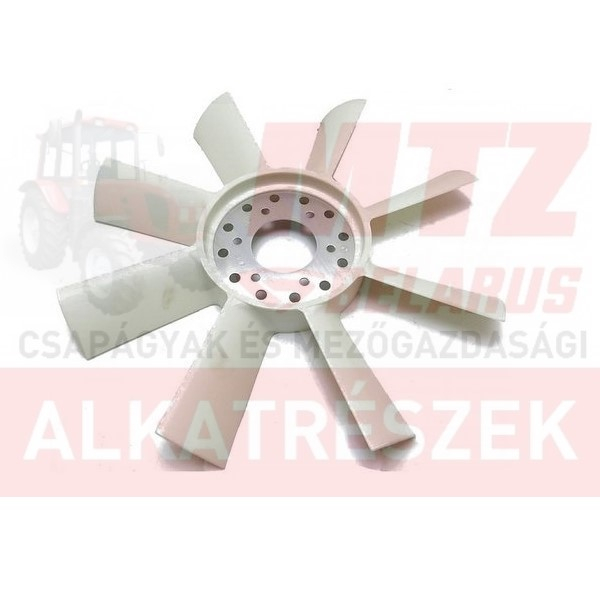 MTZ Ventilátor 8 lapátos, 6 furatos PLASTIK ORIGINAL