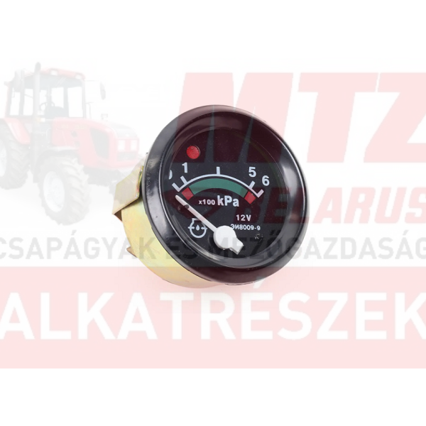 MTZ Olajnyomás mérő óra új típusú 88/25