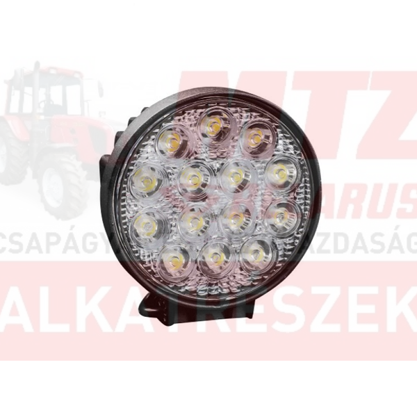 Munkalámpa LED 42W kör 2800 Lumen, D=115 mm, H=65 mm, 10-30V, IP67, HBR