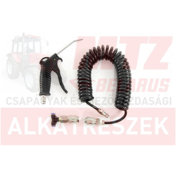 Tisztitó pisztoly spirál tömlővel