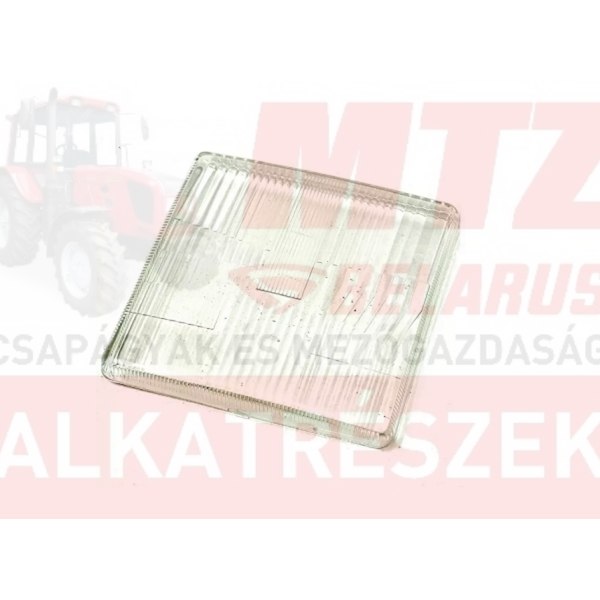 MTZ Fényszóró első kocka búra új típusú LED 155x155