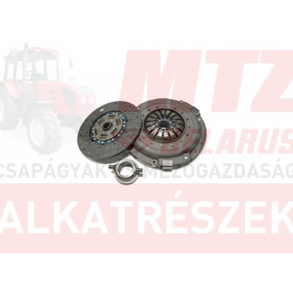 MTZ Kuplungszerkezet   kuplungtárcsa   kinyomócsapágy szett lamellás 80.1-82.2-820.3.-920.4 /RusDisk tip./