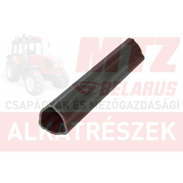 Kardántengely háromszög profilcső külső 1m/db 70 kw-95 le 62,7X4 mm